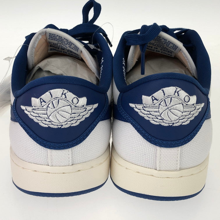 【中古美品】【メンズ】 NIKE ナイキ DX4981-103 AIR JORDAN 1 LOW KO ROYAL 160-250611-SY-09-iwa サイズ：29.0 カラー：BLUE WHITE 万代Net店