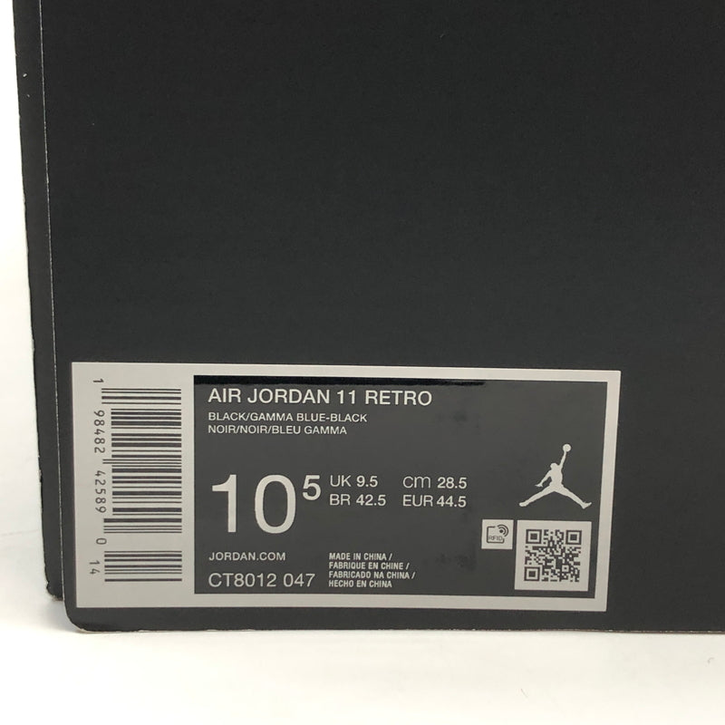 【中古美品】【メンズ】 NIKE ナイキ AIR JORDAN 11 RETRO "GAMMA"(2025) CT8012-047 エアジョーダン11 レトロ ガンマ(2025) スニーカー シューズ 靴 160-260719-hn-08-fur サイズ：28.5cm US10.5 カラー：ブラック 万代Net店
