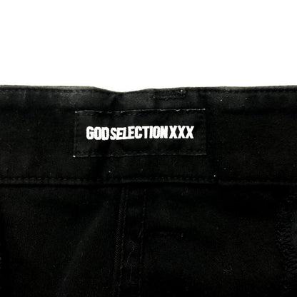 【中古品】【メンズ】 GOD SELECTION XXX ゴッドセレクショントリプルエックス GX-A21-PT-03 CARGO PANTS カーゴパンツ ボトムス 153-240315-ma-2-tei サイズ：不明 カラー：ブラック 万代Net店