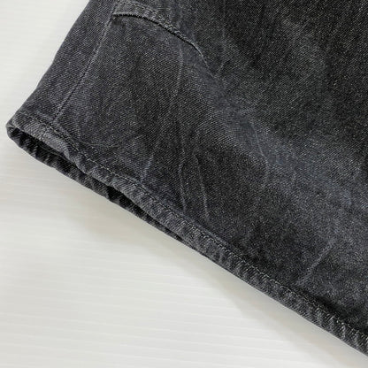 【中古品】【メンズ】 BEAMS ビームス 5POCKET SHORT WIDE DENIM PANTS 38-21-0040-791 5ポケット ショート ワイド デニムパンツ ボトムス ハーフパンツ 158-251125-yo-26-tei サイズ：M カラー：ブラック 万代Net店