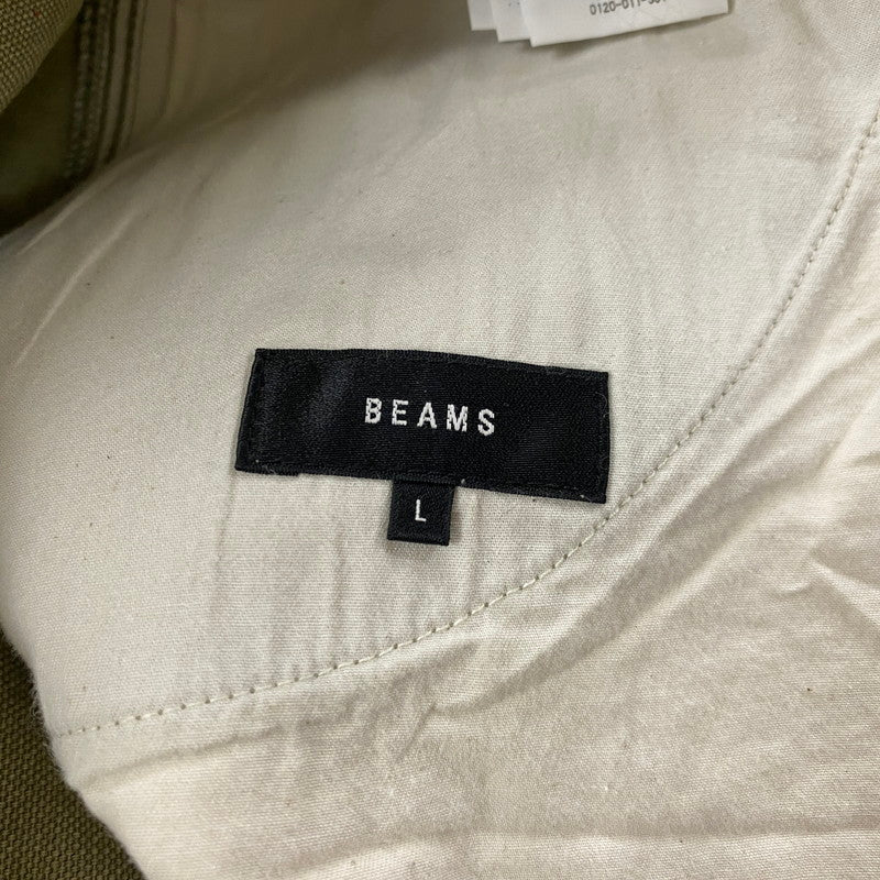 【中古品】【メンズ】 BEAMS ビームス SHUTTLE PANTS 11-24-1488-139 シャトルパンツ ボトムス 158-251125-yo-27-tei サイズ：L カラー：OLIVE 万代Net店
