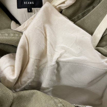 【中古品】【メンズ】 BEAMS ビームス SHUTTLE PANTS 11-24-1488-139 シャトルパンツ ボトムス 158-251125-yo-27-tei サイズ：L カラー：OLIVE 万代Net店