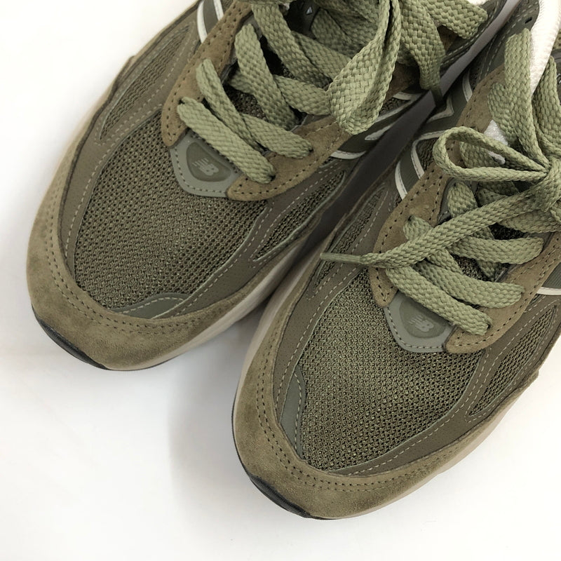 【中古品】【メンズ】 NEW BALANCE ニューバランス 990V6 "TRUE CAMO" U990TB6 トゥルーカモ スニーカー シューズ 靴 162-260719-hn-10-fur サイズ：26.5cm US8.5 カラー：オリーブ/グレー/ホワイト 万代Net店