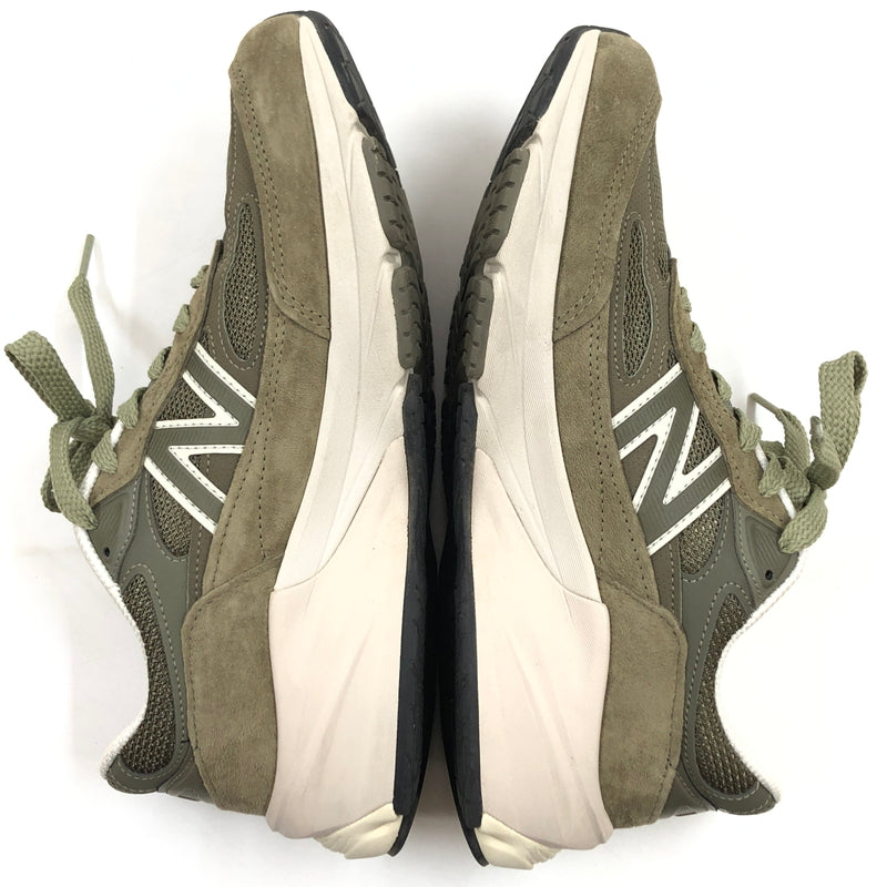 【中古品】【メンズ】 NEW BALANCE ニューバランス 990V6 "TRUE CAMO" U990TB6 トゥルーカモ スニーカー シューズ 靴 162-260719-hn-10-fur サイズ：26.5cm US8.5 カラー：オリーブ/グレー/ホワイト 万代Net店