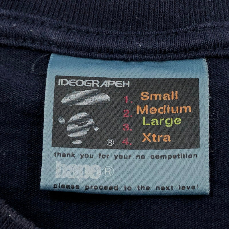 【現状渡し品】【メンズ】 A BATHING APE アベイシングエイプ 90S ”GENERALS” TEE 90年代 ジェネラル Tシャツ 半袖 トップス 142-251124-hn-01-fur サイズ：L カラー：ネイビー 万代Net店