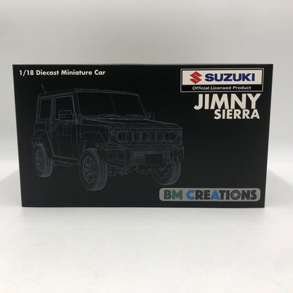 【中古品】 1/18 スズキ ジムニー JB74 BM-CREATIONS 1/18 SUZUKI JIMNY JB74 RHD 2018 BLUISH BLACK MET BM18B0007 061-251120-ns-3-tei 万代Net店