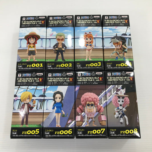 【中古美品】 ワールドコレクタブルフィギュア～ONE PIECE FILM Z～ vol.1 全8種セット 047-260423-yk-04-tag 万代Net店