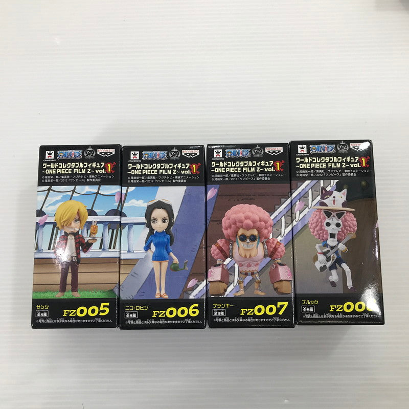 【中古美品】 ワールドコレクタブルフィギュア～ONE PIECE FILM Z～ vol.1 全8種セット 047-260423-yk-04-tag 万代Net店