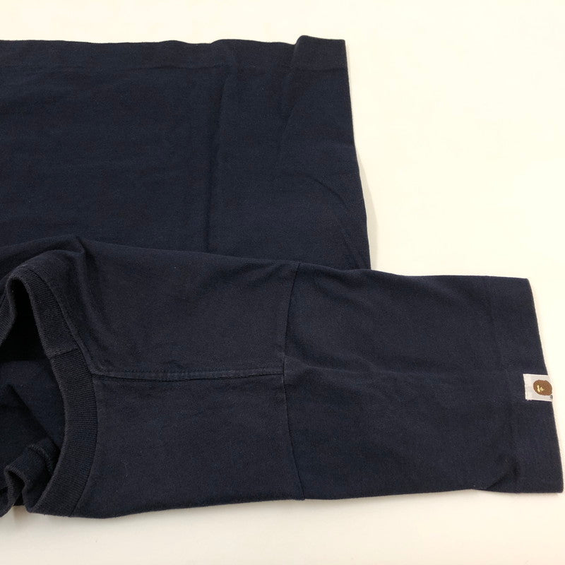 【現状渡し品】【メンズ】 A BATHING APE アベイシングエイプ 90S ”GENERALS” TEE 90年代 ジェネラル Tシャツ 半袖 トップス 142-251124-hn-01-fur サイズ：L カラー：ネイビー 万代Net店