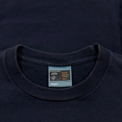 【現状渡し品】【メンズ】 A BATHING APE アベイシングエイプ 90S ”GENERALS” TEE 90年代 ジェネラル Tシャツ 半袖 トップス 142-251124-hn-01-fur サイズ：L カラー：ネイビー 万代Net店