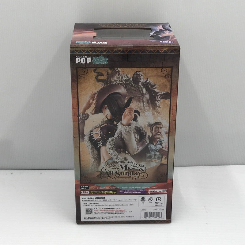 【中古美品】 ワンピース Portrait.Of.Pirates “Playback Memories” ミス・オールサンデー【再販】P.O.P 未開封 箱ゆがみあり 047-260703-ti-02-tagh 万代Net店