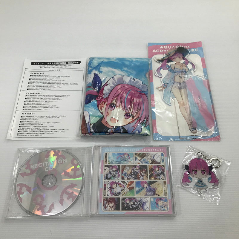 【中古美品】 ホロライブ あくありうむ 完全生産限定同梱特典セット 湊あくあ ※Switchソフト/箱欠品 053-260424-yk-04-tag 万代Net店