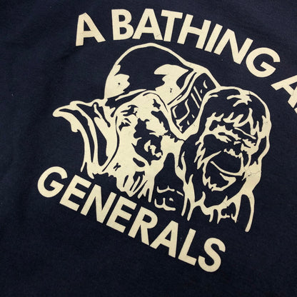 【現状渡し品】【メンズ】 A BATHING APE アベイシングエイプ 90S ”GENERALS” TEE 90年代 ジェネラル Tシャツ 半袖 トップス 142-251124-hn-01-fur サイズ：L カラー：ネイビー 万代Net店