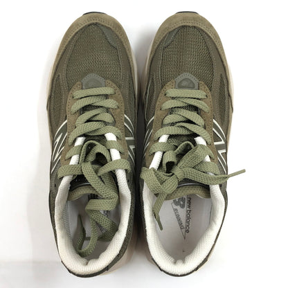【中古品】【メンズ】 NEW BALANCE ニューバランス 990V6 "TRUE CAMO" U990TB6 トゥルーカモ スニーカー シューズ 靴 162-260719-hn-10-fur サイズ：26.5cm US8.5 カラー：オリーブ/グレー/ホワイト 万代Net店