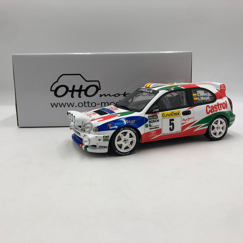 【中古品】 トヨタ カローラ WRC #5 モンテカルロ 1998 サインツ モヤ オトモビル OT395 1 18 ラリー 061-251120-ns-5-tei 万代Net店