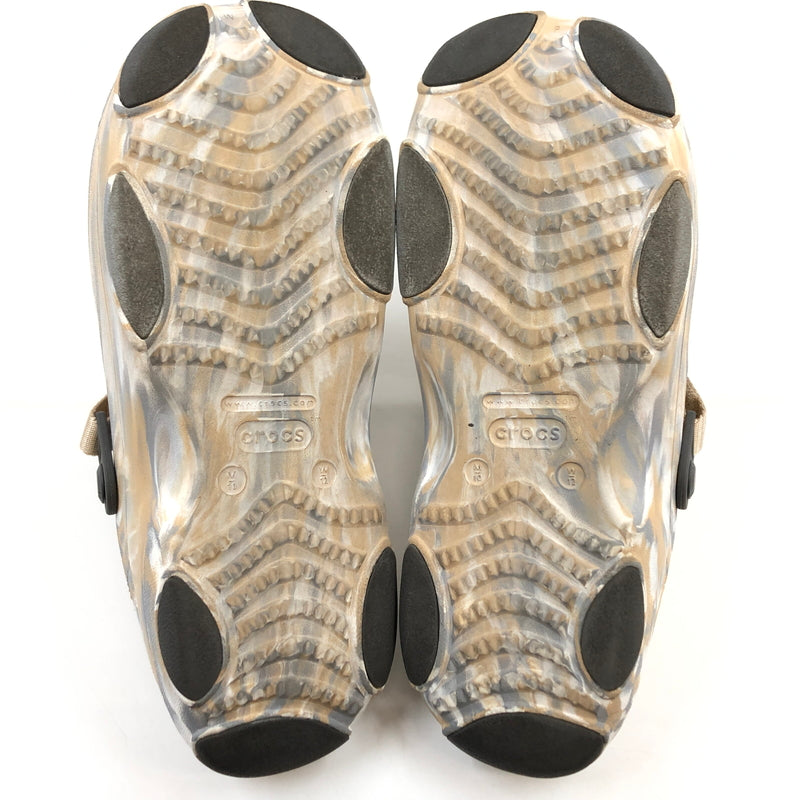 【中古品】【メンズ】 CROCS CLASSIC クロックス クラシック ALL TERRAIN MARBLED SANDAL オールテレイン マーブル サンダル チャイ/マルチ シューズ 靴 164-260720-hn-01-fur サイズ：M10 W12(28.0cm) カラー：マルチカラー 万代Net店