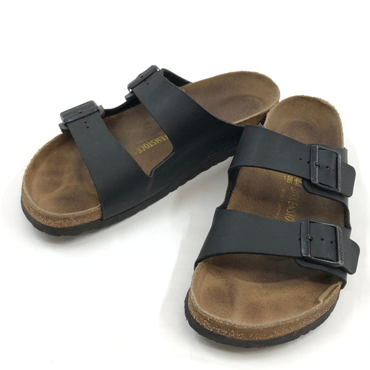 【現状渡し品】【メンズ】 BIRKENSTOCK ビルケンシュトック ARIZONA SANDAL アリゾナサンダル シューズ 靴 165-260720-hn-02-fur サイズ：44(28.5cm) カラー：ブラック/ブラウン 万代Net店