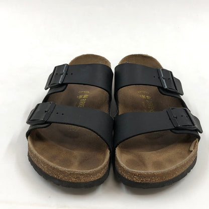 【現状渡し品】【メンズ】 BIRKENSTOCK ビルケンシュトック ARIZONA SANDAL アリゾナサンダル シューズ 靴 165-260720-hn-02-fur サイズ：44(28.5cm) カラー：ブラック/ブラウン 万代Net店