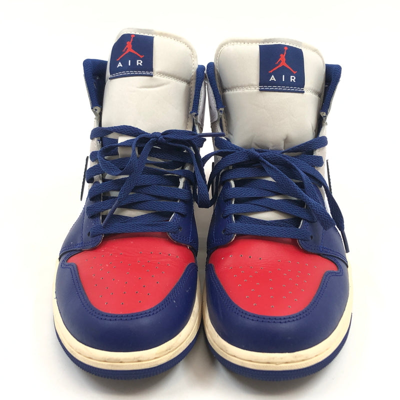 【中古品】【メンズ】 NIKE ナイキ AIR JORDAN 1 MID "RARE AIR" DQ8426-102 エアジョーダン1 ミッド レアエア スニーカー シューズ 靴 160-260720-hn-03-fur サイズ：28.5cm US10.5 カラー：ネイビー/ホワイト/レッド 万代Net店