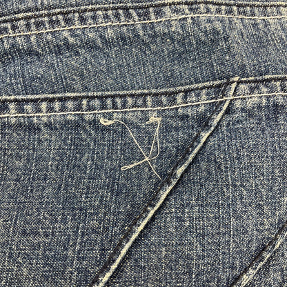 【中古品】【メンズ】 AKADEMIKS アカデミクス ヴィンテージ バギーデニムパンツ 157-260425-SS-06-iwa サイズ：42 カラー：ブルー 万代Net店