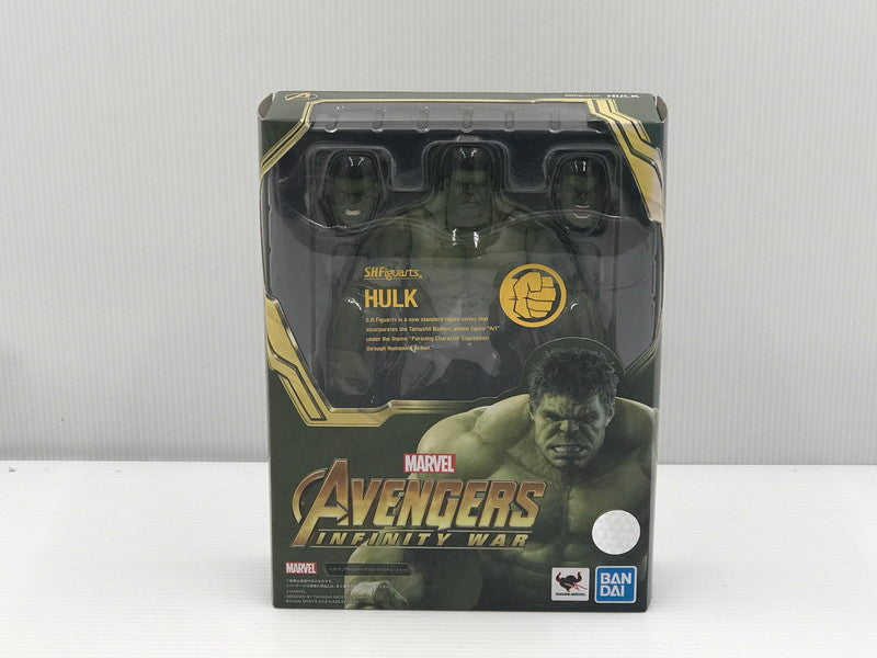 【中古品】 S.H.フィギュアーツ ハルク (アベンジャーズ/インフィニティ・ウォー） 開封済み 箱イタミあり 055-261005-ti-03-tagh 万代Net店