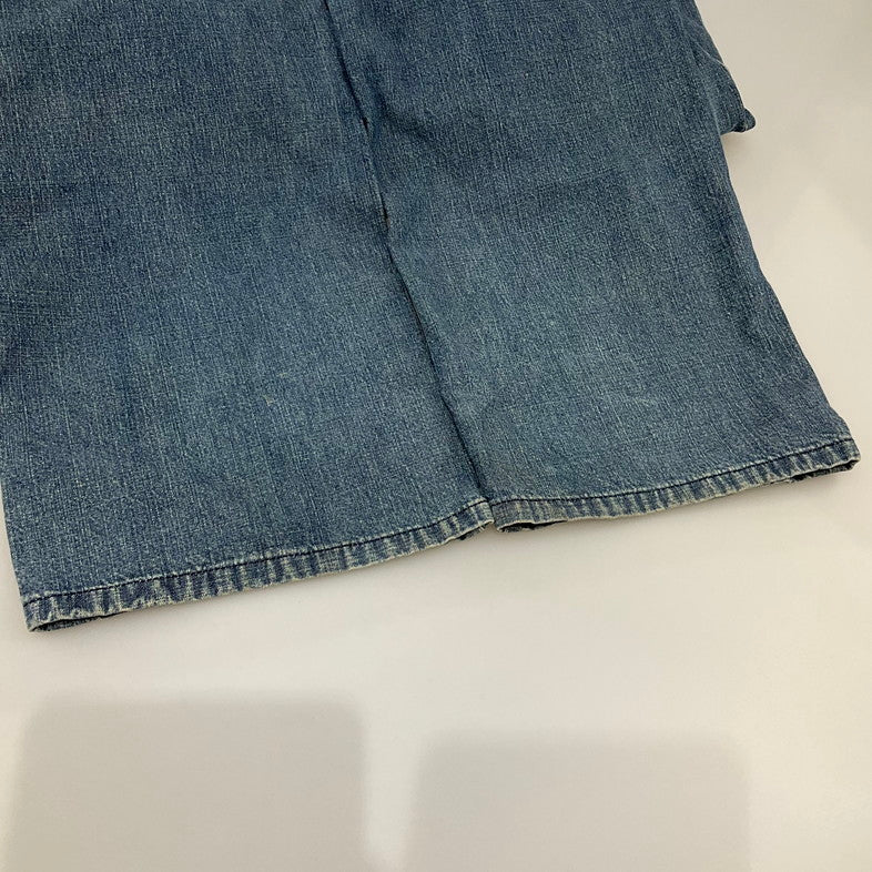 【中古品】【メンズ】 AKADEMIKS アカデミクス ヴィンテージ バギーデニムパンツ 157-260425-SS-06-iwa サイズ：42 カラー：ブルー 万代Net店