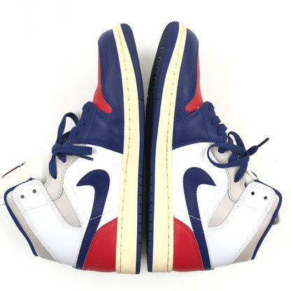 【中古品】【メンズ】 NIKE ナイキ AIR JORDAN 1 MID "RARE AIR" DQ8426-102 エアジョーダン1 ミッド レアエア スニーカー シューズ 靴 160-260720-hn-03-fur サイズ：28.5cm US10.5 カラー：ネイビー/ホワイト/レッド 万代Net店