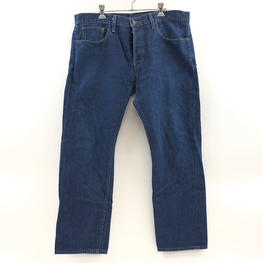 【中古品】【メンズ】 BROOKS BROTHERS ブルックスブラザーズ BUTTON FLY DENIM PANTS ボタンフライ デニムパンツ ボトムス 158-261012-hn-07-fur サイズ：38×32 カラー：インディゴ 万代Net店