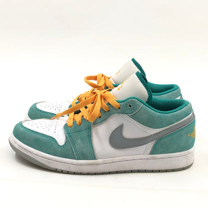 【中古品】【メンズ】 NIKE ナイキ AIR JORDAN 1 LOW SE "NEW EMERALD" DN3705-301 エアジョーダン1 ロー SE ニューエメラルド スニーカー シューズ 靴 160-260720-hn-04-fur サイズ：27.0cm US9 カラー：グリーン/ホワイト/イエロー 万代Net店