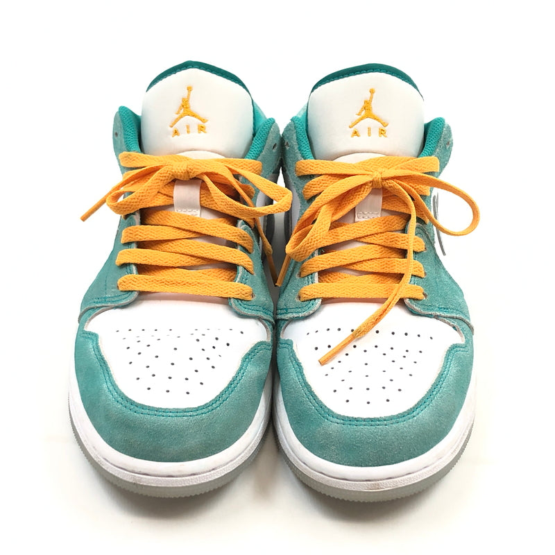 【中古品】【メンズ】 NIKE ナイキ AIR JORDAN 1 LOW SE "NEW EMERALD" DN3705-301 エアジョーダン1 ロー SE ニューエメラルド スニーカー シューズ 靴 160-260720-hn-04-fur サイズ：27.0cm US9 カラー：グリーン/ホワイト/イエロー 万代Net店