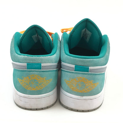 【中古品】【メンズ】 NIKE ナイキ AIR JORDAN 1 LOW SE "NEW EMERALD" DN3705-301 エアジョーダン1 ロー SE ニューエメラルド スニーカー シューズ 靴 160-260720-hn-04-fur サイズ：27.0cm US9 カラー：グリーン/ホワイト/イエロー 万代Net店