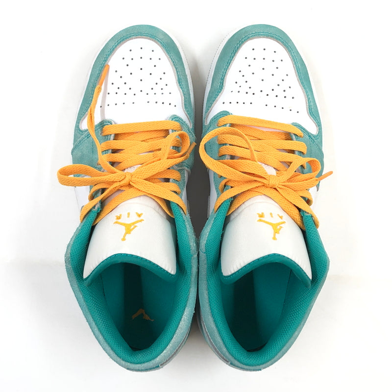 【中古品】【メンズ】 NIKE ナイキ AIR JORDAN 1 LOW SE "NEW EMERALD" DN3705-301 エアジョーダン1 ロー SE ニューエメラルド スニーカー シューズ 靴 160-260720-hn-04-fur サイズ：27.0cm US9 カラー：グリーン/ホワイト/イエロー 万代Net店