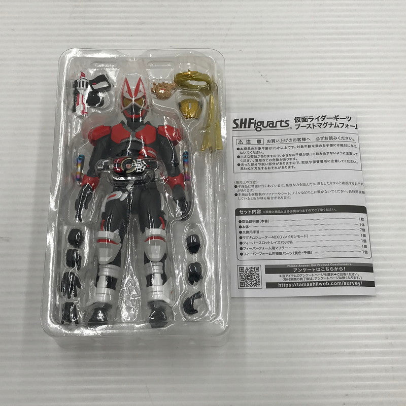 【中古品】 S.H.Figuarts 仮面ライダーギーツ ブーストマグナムフォーム＆フィーバーフォームパーツセット 開封済み 箱ヤケあり 042-260703-ti-05-tagh 万代Net店
