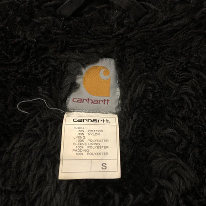 【中古品】【レディース】 Carhartt カーハート ACE-05796 マウンテンパーカー 裏ボア モッズコート アウター 169-240315-ma-8-tei サイズ：S カラー：ブラック 万代Net店