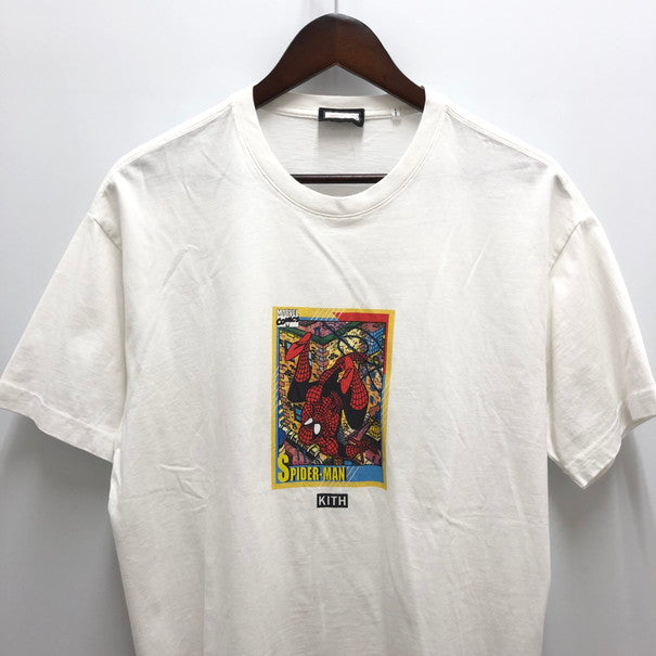 【中古品】【メンズ】  KITH MARVEL SPIDER-MAN プリントTシャツ 142-241012-SU-2-tom 万代Net店