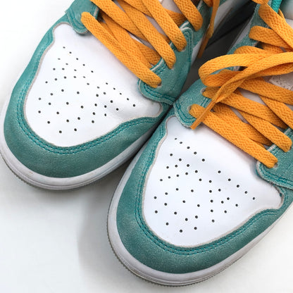 【中古品】【メンズ】 NIKE ナイキ AIR JORDAN 1 LOW SE "NEW EMERALD" DN3705-301 エアジョーダン1 ロー SE ニューエメラルド スニーカー シューズ 靴 160-260720-hn-04-fur サイズ：27.0cm US9 カラー：グリーン/ホワイト/イエロー 万代Net店