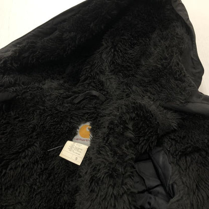 【中古品】【レディース】 Carhartt カーハート ACE-05796 マウンテンパーカー 裏ボア モッズコート アウター 169-240315-ma-8-tei サイズ：S カラー：ブラック 万代Net店