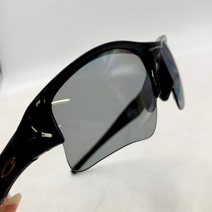 【中古品】【メンズ】 OAKLEY オークリー 12-903J FLAK JACKET XLJ BLACK IRIDIUM POLARIZED フラックジャケットXLJ ブラック イリジウム 偏光 サングラス 203-240629-mm-11-izu サイズ：63□14 133 万代Net店