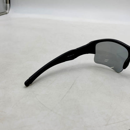 【中古品】【メンズ】 OAKLEY オークリー 12-903J FLAK JACKET XLJ BLACK IRIDIUM POLARIZED フラックジャケットXLJ ブラック イリジウム 偏光 サングラス 203-240629-mm-11-izu サイズ：63□14 133 万代Net店