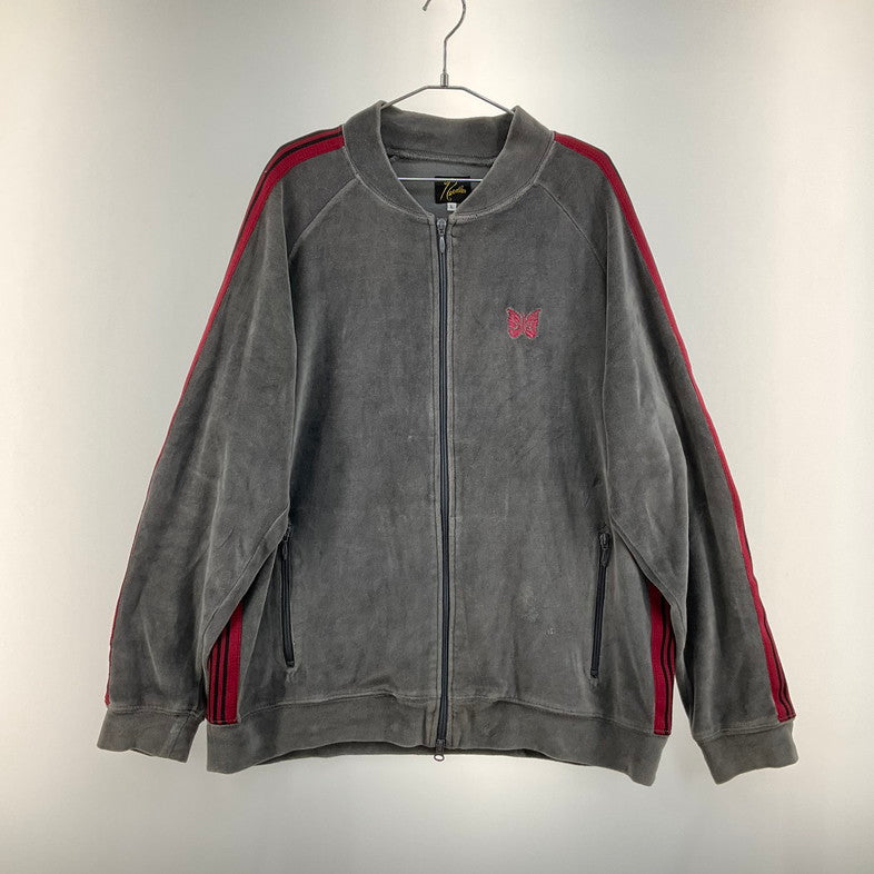 【中古品】【メンズ】 NEEDELS ベロア トラックジャケット 147-260426-SS-01-iwa サイズ：L カラー：グレー 万代Net店