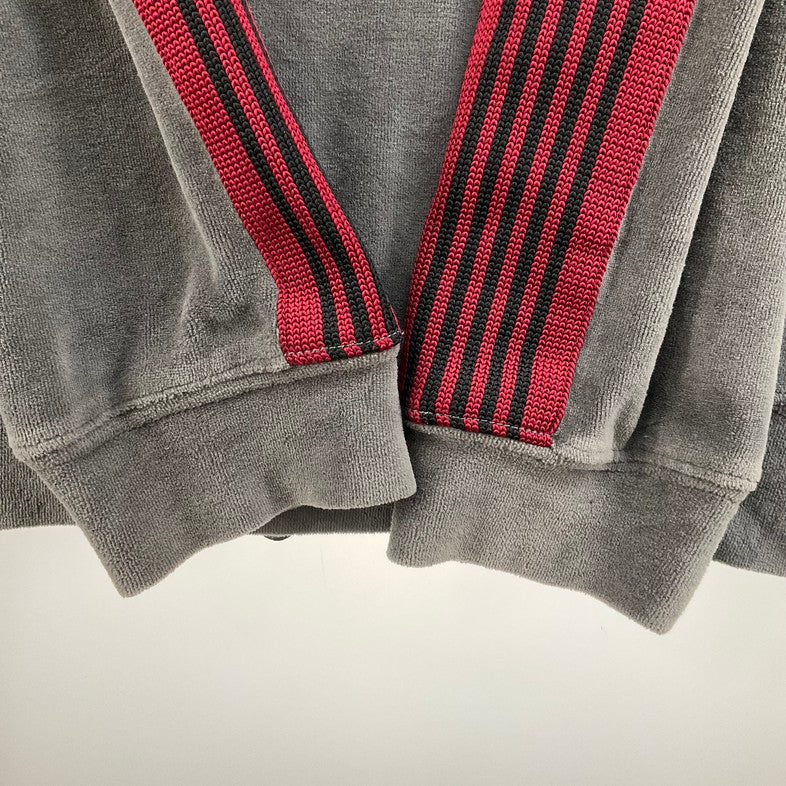 【中古品】【メンズ】 NEEDELS ベロア トラックジャケット 147-260426-SS-01-iwa サイズ：L カラー：グレー 万代Net店