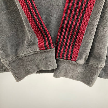 【中古品】【メンズ】 NEEDELS ベロア トラックジャケット 147-260426-SS-01-iwa サイズ：L カラー：グレー 万代Net店