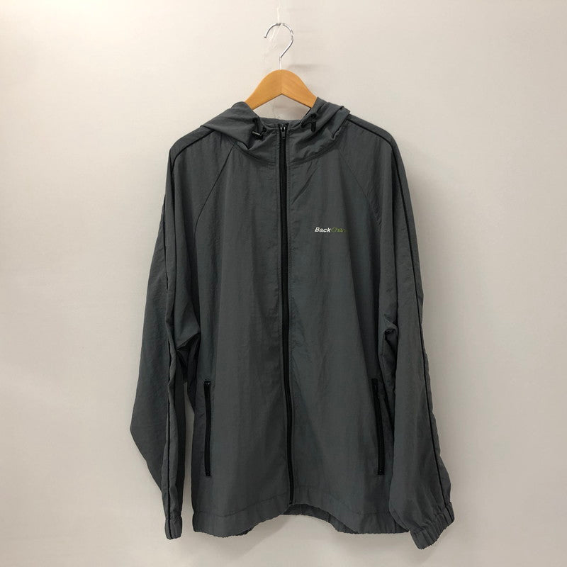 【中古品】【メンズ】 Back Channel バックチャンネル BACKCHANNEL HOODED TRACK JACKET トラック ジャケット トップス 142-240914-rk-10-tei サイズ：XL カラー：グレー 万代Net店