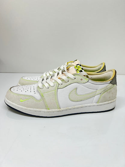 【中古品】【メンズ】 NIKE AIR JORDAN ナイキエアジョーダン AIR JORDAN 1LOW OG"GHOST GREEN"DM7837-103 エアジョーダン1ローオージーゴーストグリーン スニーカー 160-260822-YS-03-hon サイズ：28.5 カラー：WHITE/BLACK-GHOST GREEN 万代Net店
