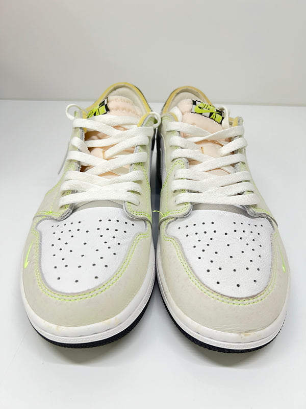 【中古品】【メンズ】 NIKE AIR JORDAN ナイキエアジョーダン AIR JORDAN 1LOW OG"GHOST GREEN"DM7837-103 エアジョーダン1ローオージーゴーストグリーン スニーカー 160-260822-YS-03-hon サイズ：28.5 カラー：WHITE/BLACK-GHOST GREEN 万代Net店