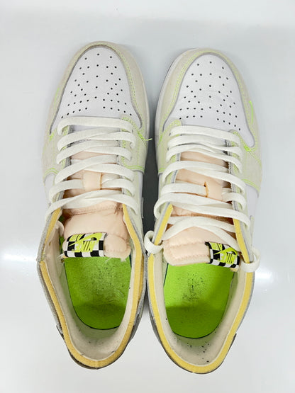 【中古品】【メンズ】 NIKE AIR JORDAN ナイキエアジョーダン AIR JORDAN 1LOW OG"GHOST GREEN"DM7837-103 エアジョーダン1ローオージーゴーストグリーン スニーカー 160-260822-YS-03-hon サイズ：28.5 カラー：WHITE/BLACK-GHOST GREEN 万代Net店