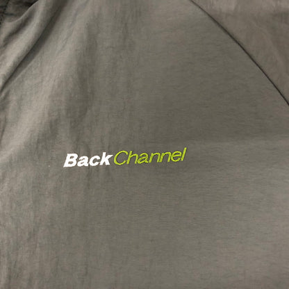 【中古品】【メンズ】 Back Channel バックチャンネル BACKCHANNEL HOODED TRACK JACKET トラック ジャケット トップス 142-240914-rk-10-tei サイズ：XL カラー：グレー 万代Net店