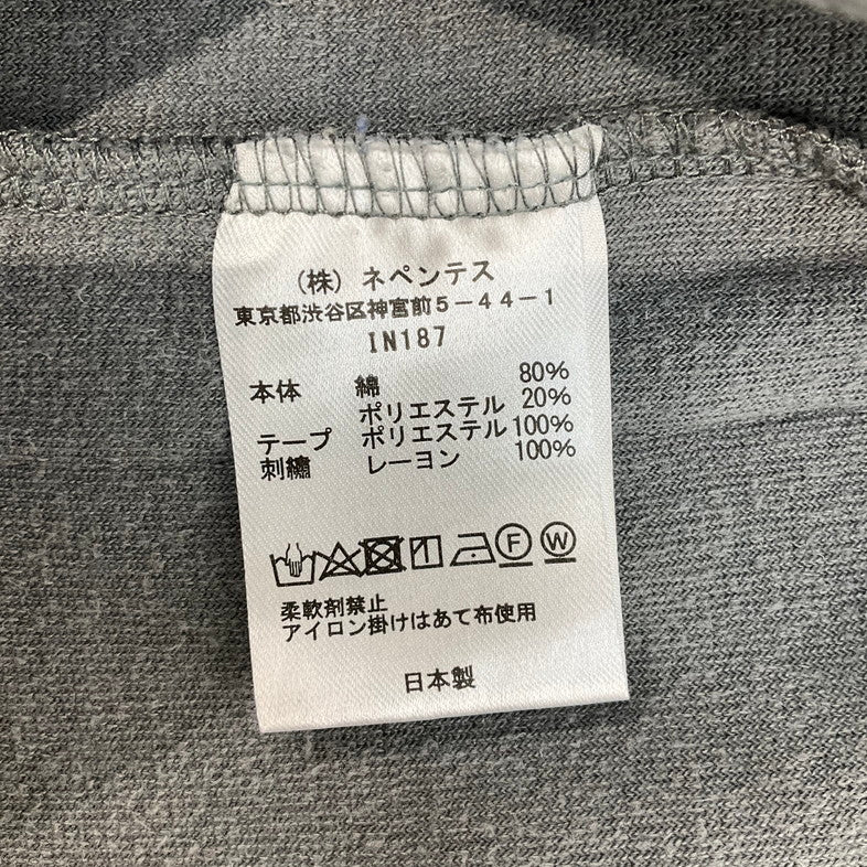 【中古品】【メンズ】 NEEDELS ベロア トラックジャケット 147-260426-SS-01-iwa サイズ：L カラー：グレー 万代Net店