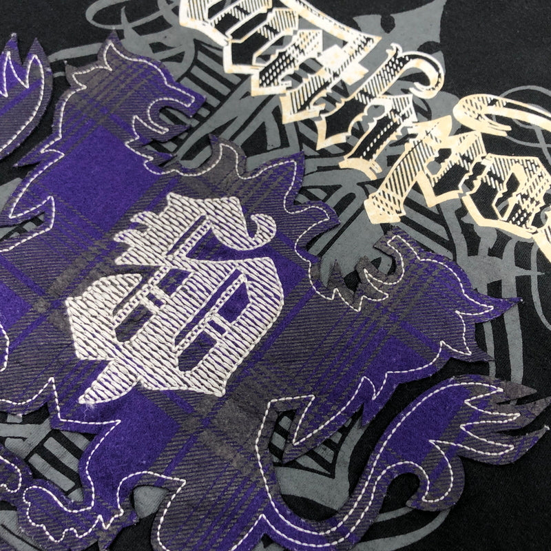 【中古品】【メンズ】 SOUTH POLE サウスポール "MCMXCI" S/S TEE 半袖Tシャツ トップス 146-260720-hn-07-fur サイズ：L カラー：ブラック 万代Net店