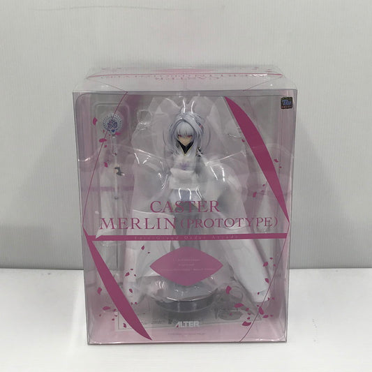 【中古美品】 ALTER Fate/Grand Order Arcade キャスター マーリン プロトタイプ 1/7 完成品フィギュア アルター 未開封 底面のテープ2箇所にはがれ跡あり 053-260703-ti-07-tagh 万代Net店